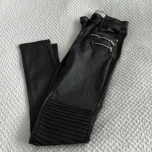 I&M Wax black jeans - size small